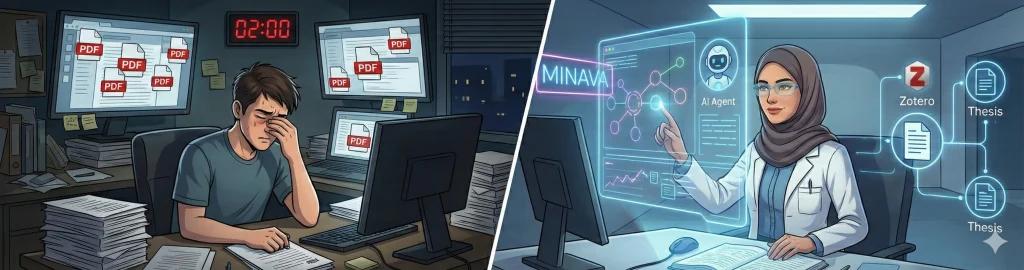 آموزش مرور ادبیات با هوش مصنوعی